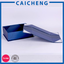Boîte de cadeau papier carton créatif boîte pliante avec couvercle